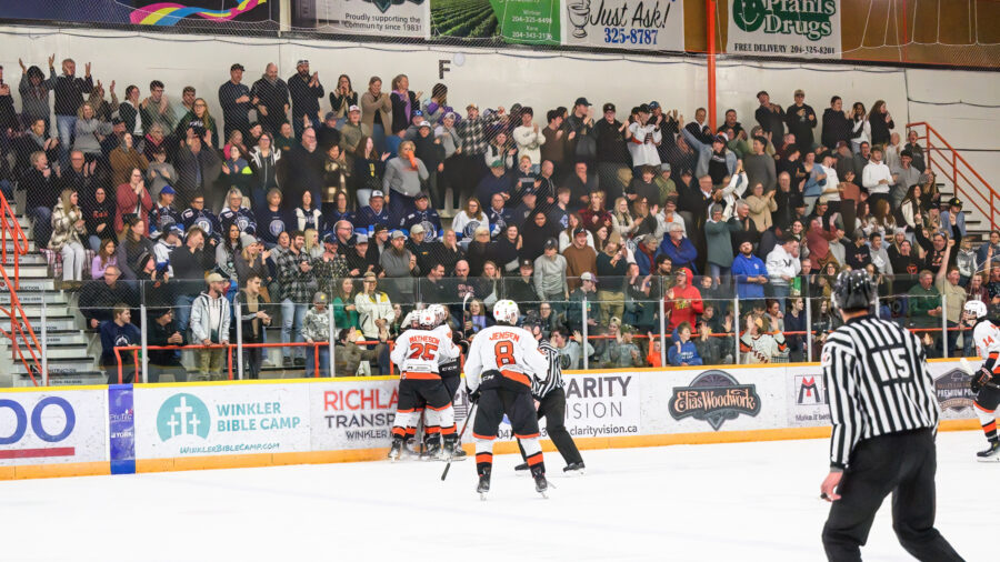 Sold Out Crowd Watches Flyers Win 3-1